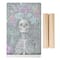 4" x 6" Floral Skeleton Acrylic Surface Diamond Art Kit with Wood Stand by Make Market®